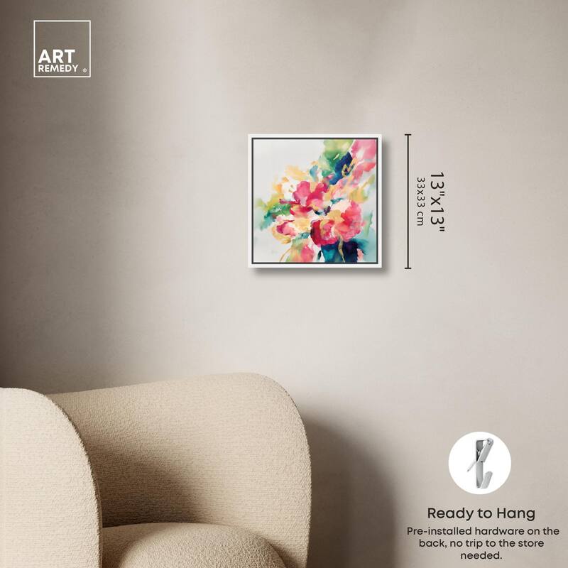Essence of a Flower I Canvas by Art Remedy