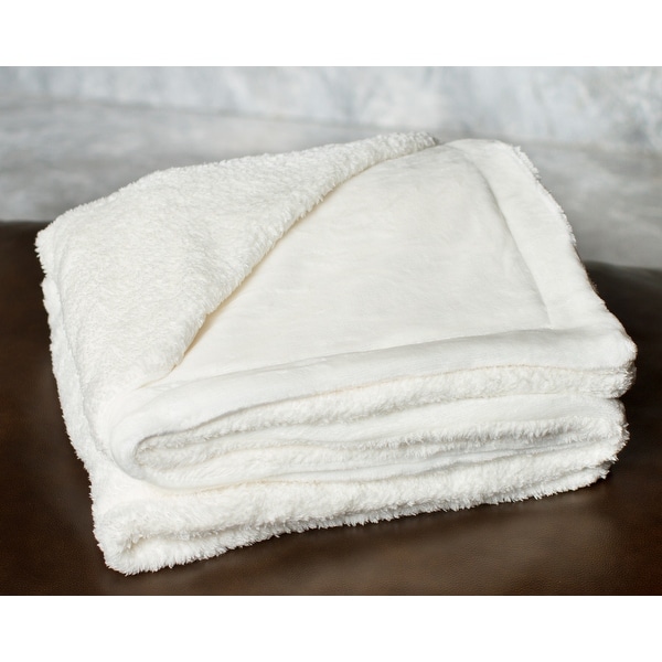 Double thick fleece blanket top