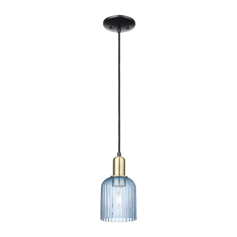 Innovations Lighting Downtown Urban - Bridal Veil - 1 Light 5" Cord Hung Mini Pendant