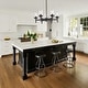 preview thumbnail 4 of 29, Modern Black Farmhouse Chandelier Dining Room Light Fixture Over Table Industrial Lighting for Living Room Foyer Kitchen