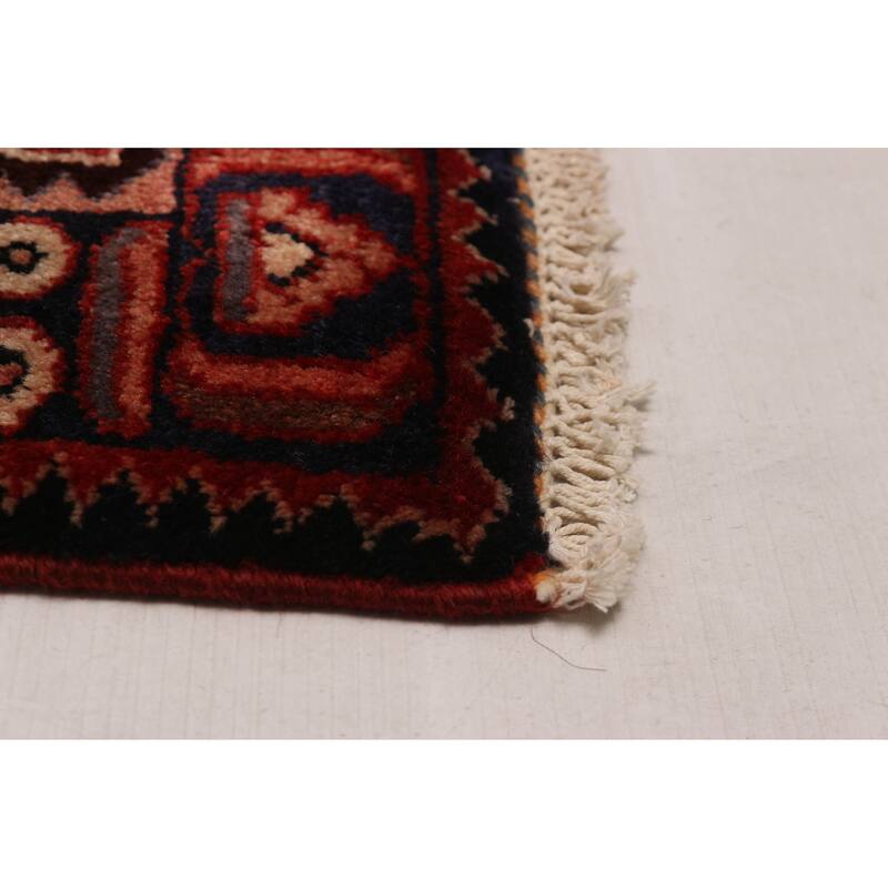 ECARPETGALLERY Hand-knotted Anadol Navy Wool Rug - 3'8 x 9'6