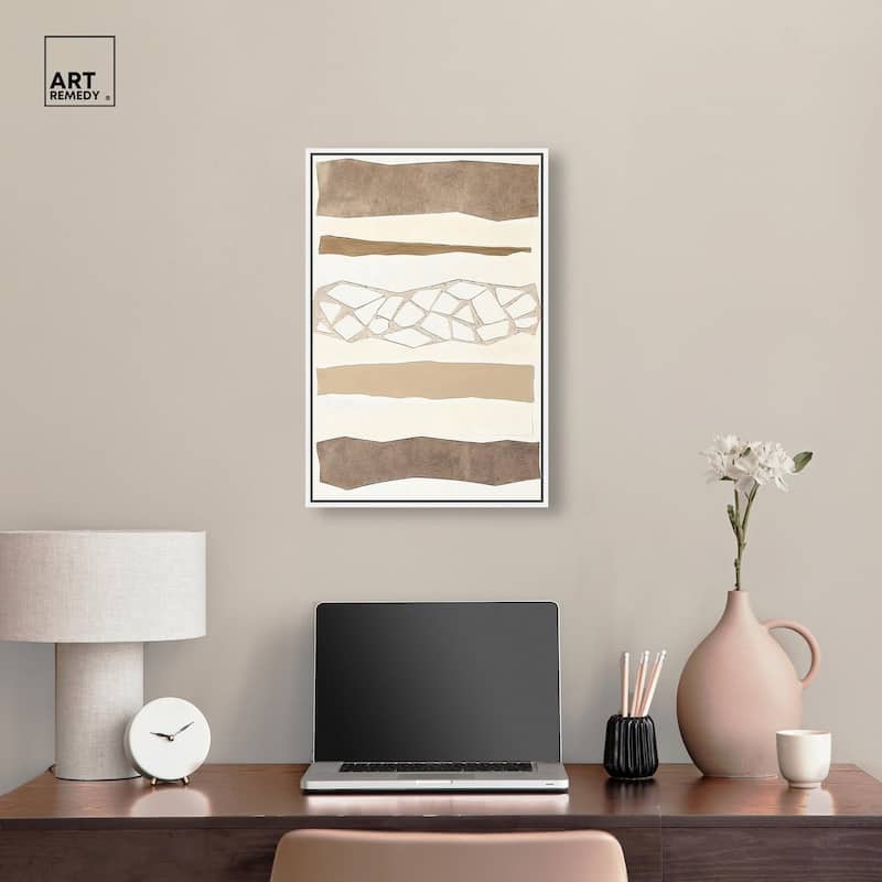 Relief Rifts I Canvas by Art Remedy