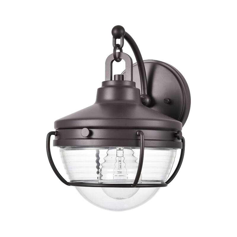 Eastport 10'' High 1-Light Outdoor Sconce - Oil Rubbed Bronze