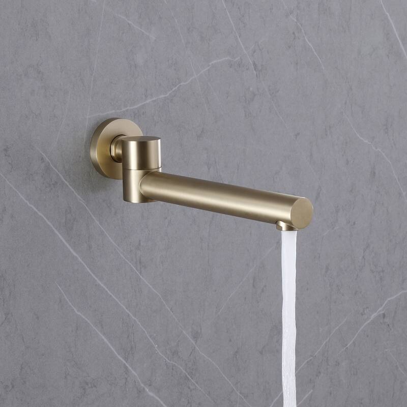 Tub and Shower Faucet with 10 in. Rain Shower Head