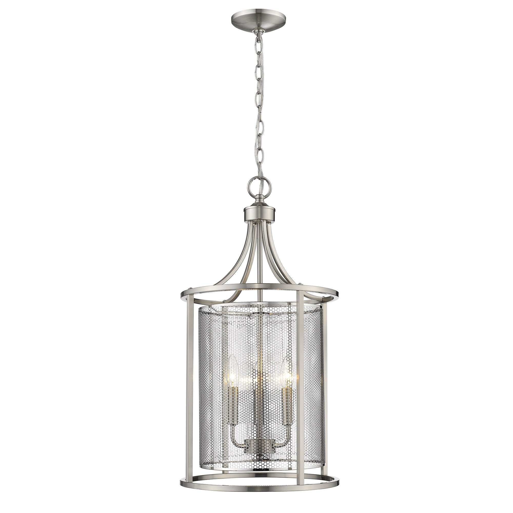 Eglo Verona Pendant Light Brushed Nickel 202806A