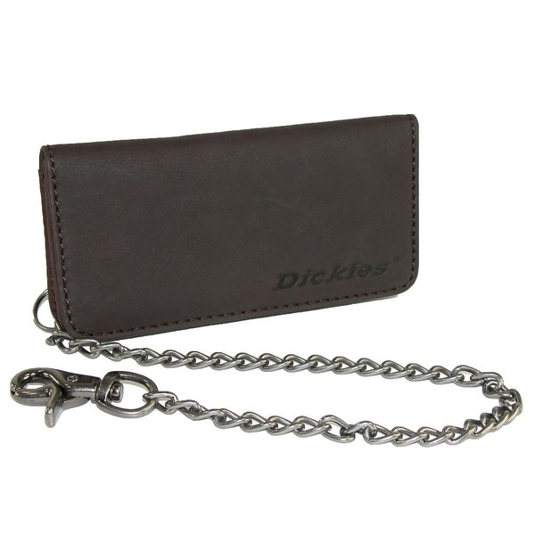 Shop Dickies Men&#39;s Leather Trucker Chain Wallet - one size - Free Shipping On Orders Over $45 ...