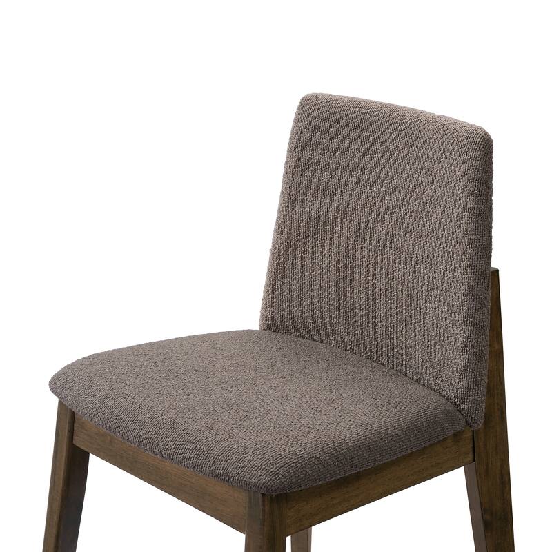 Christopher Knight Home - Arlo Modern Upholstered Solid Wood Armless Dining Chair (Set of 2)