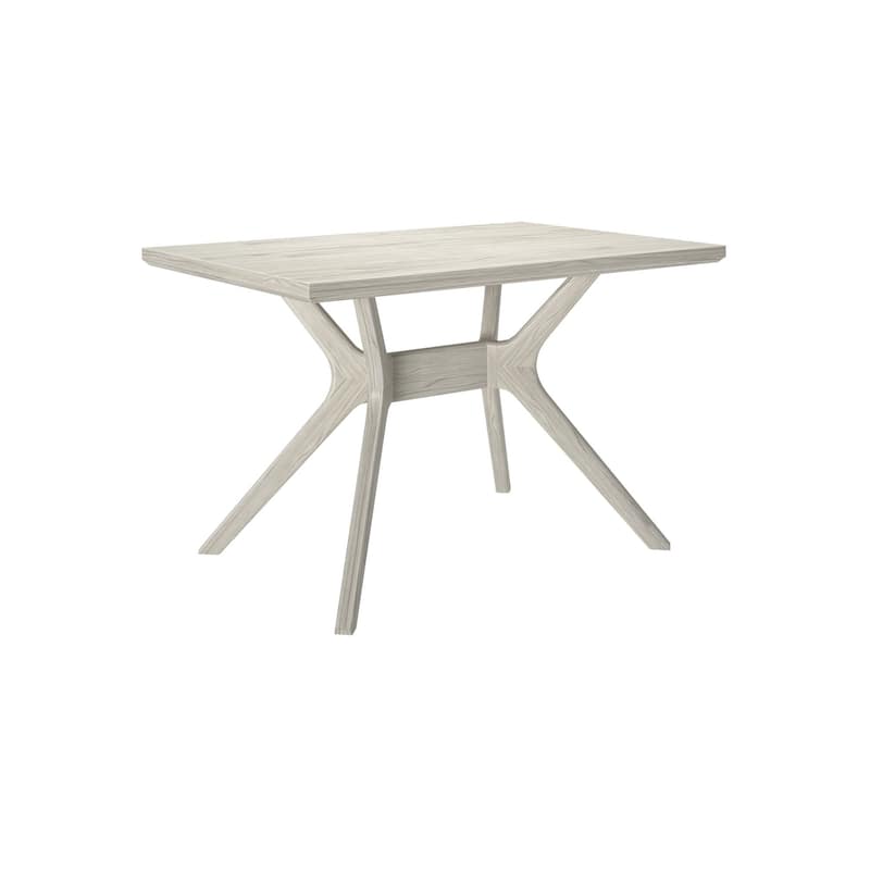 Plank and Beam Verso Rectangular Solid Wood Dining Table - 48"