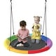 preview thumbnail 1 of 113, Goplus 40" Flying Saucer Tree Swing Indoor Outdoor Play Set Kids - See Details Colorful - 2-4 Years