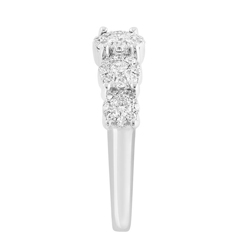Effy Women's 18K White Gold Diamond Ring