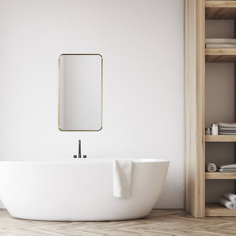 Altair Nettuno Bathroom/Vanity Aluminum Framed Wall Mirror