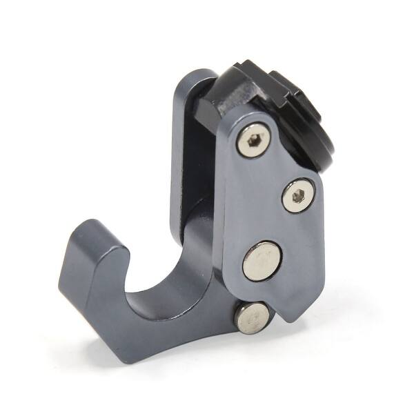 Shop Titanium Tone Eagle Claw Shaped Luggage Helmet Bag Hook For