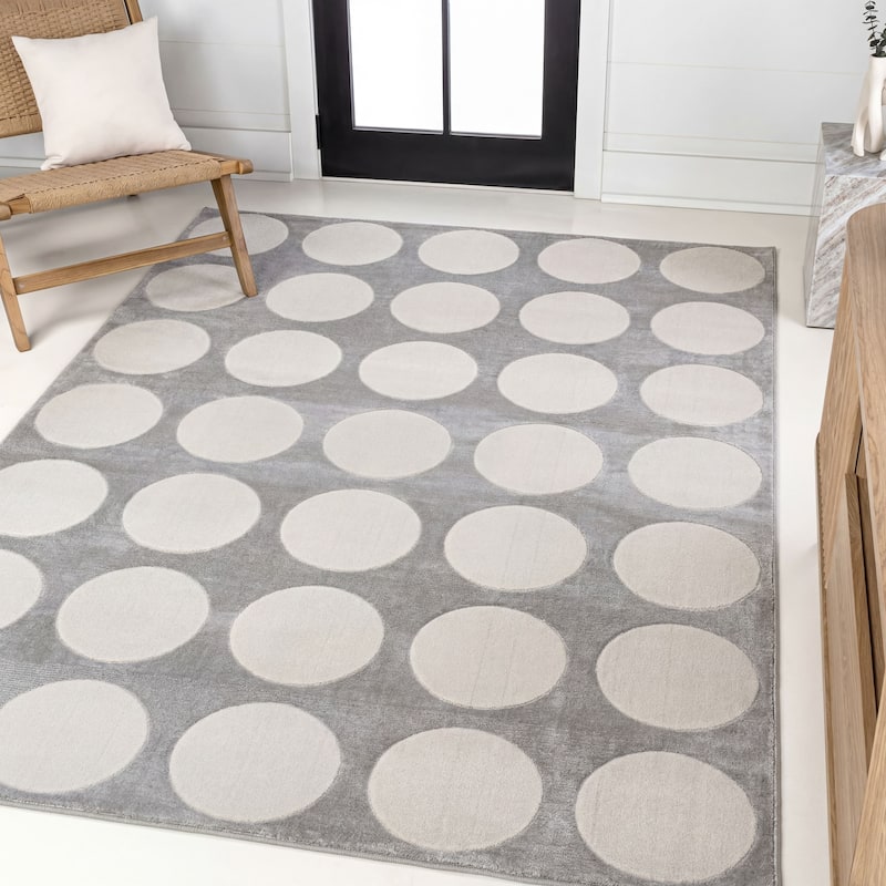 JONATHAN Y Dila Geometric Arch Scandi Striped Ivory/Cream Area Rug