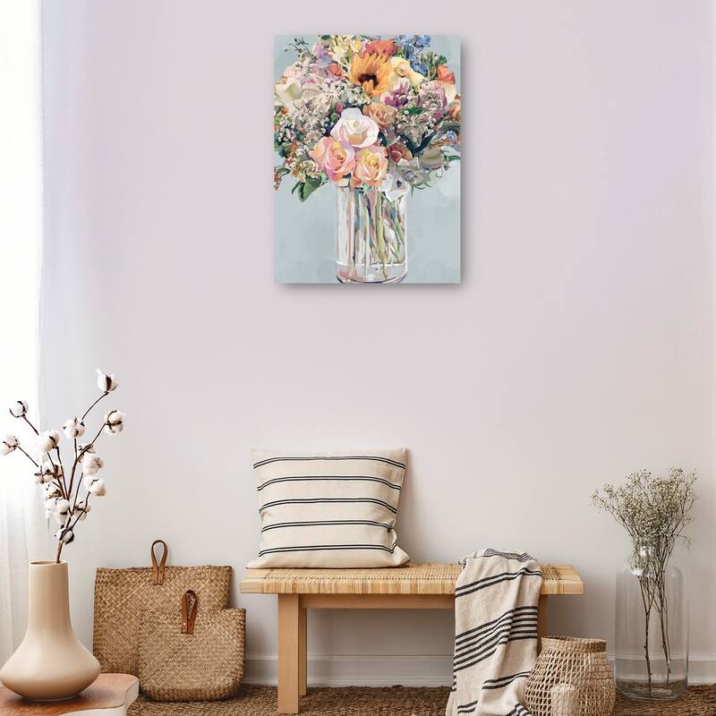 Mazzo di Fiori By Studio Arts Canvas Art Print