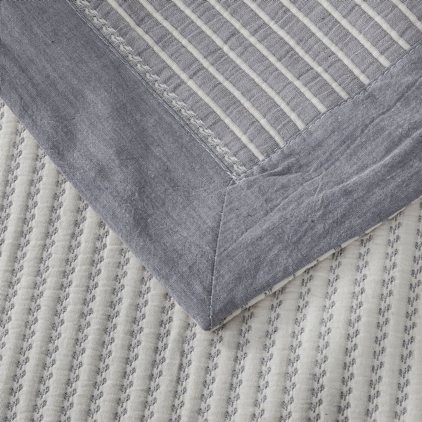 Shop Black Friday Deals On Ntbay Super Soft Stripe Paisley Tree Pattern 3 Layer Muslin Natural Cotton Twin Queen King Bed Blankets 4 Size Options Overstock 31814324