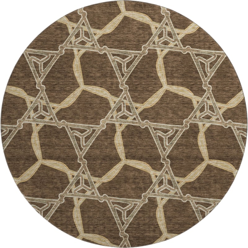 Premium Washable Super Soft Modern Tangle Mayfield Rug