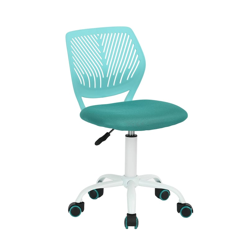 Homylin Colorful Mesh Task Chair for Teen - Teal
