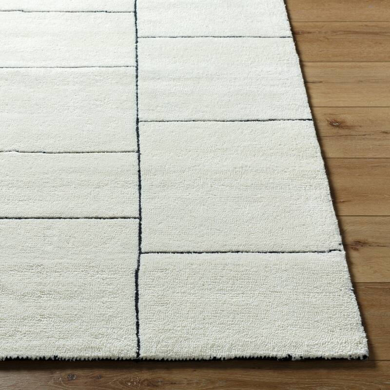 Layne Modern Checkered Area Rug