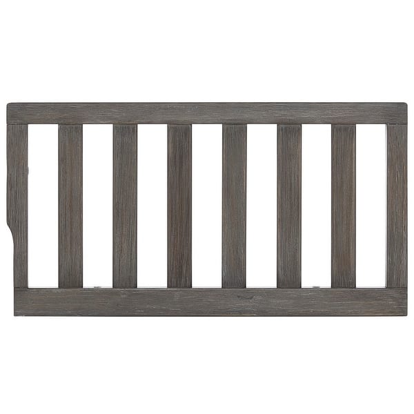 slide 2 of 5, Evolur Loft Art Deco Convertible Crib Toddler Smokey Brushed