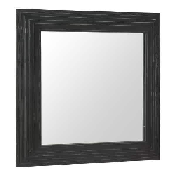 slide 2 of 4, Kare Mirror Black Black