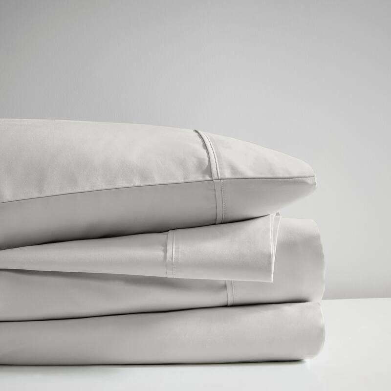 Clean Spaces 300TC BCI Cotton Sheet Set - Full - Grey