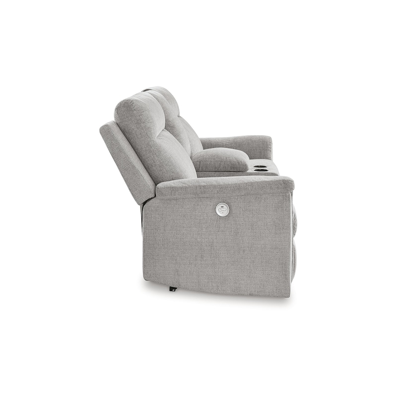 Signature Design by Ashley Barnsana Power Reclining Loveseat with Console