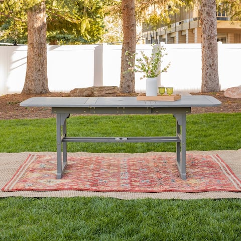 Middlebrook Surfside Acacia Wood Outdoor Extension Dining Table