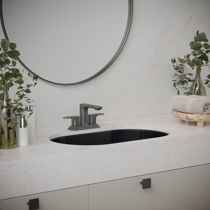 Karran Cinox Stainless Steel Oval Undermount Sink