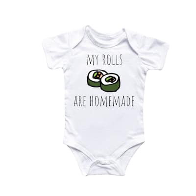 Sushi Sashimi - Baby Boy Girl Clothes Infant Bodysuit Funny Cute Newborn 3