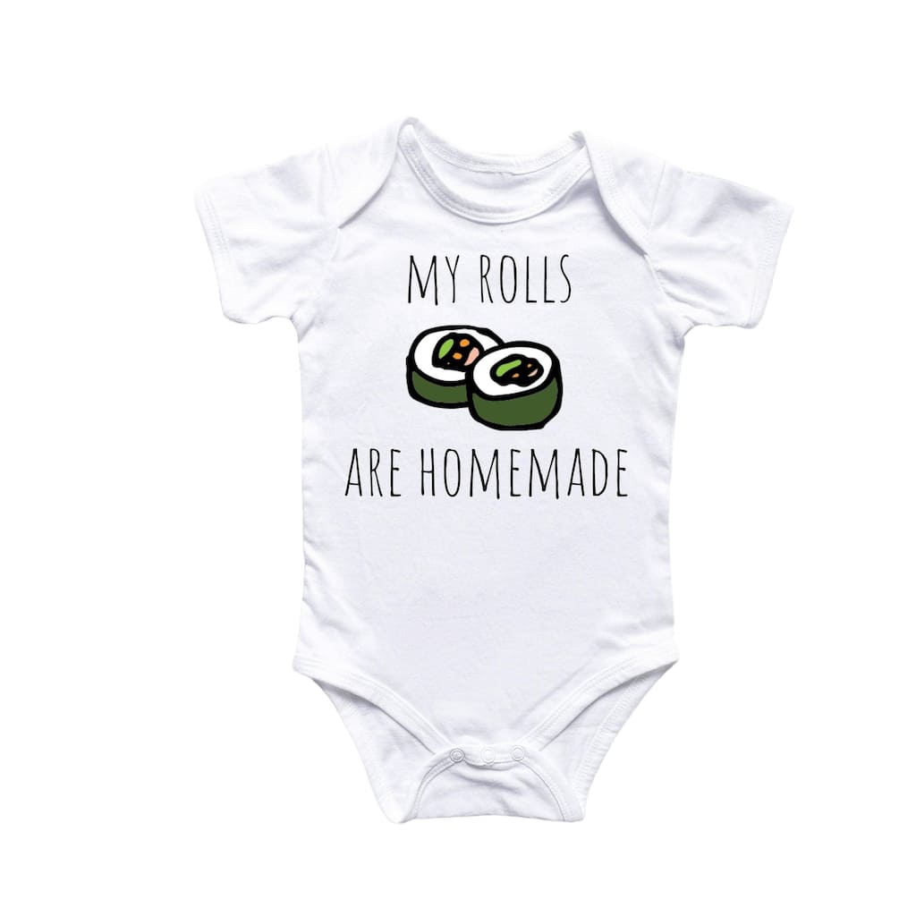 Sushi Sashimi - Baby Boy Girl Clothes Infant Bodysuit Funny Cute Newborn 3