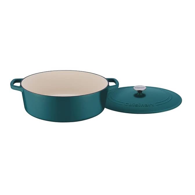 Cuisinart Chef's Classic 7-Quart Enameled Cast Iron Oval Covered Casserole