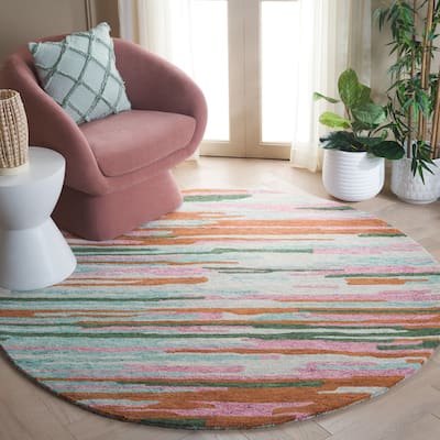 SAFAVIEH Handmade Bellagio Suhayr Contemporary Wool Rug
