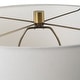 preview thumbnail 6 of 6, Uttermost Rhine Brown Glass Table Lamp - 27.25'' H X 17'' W X 17'' D