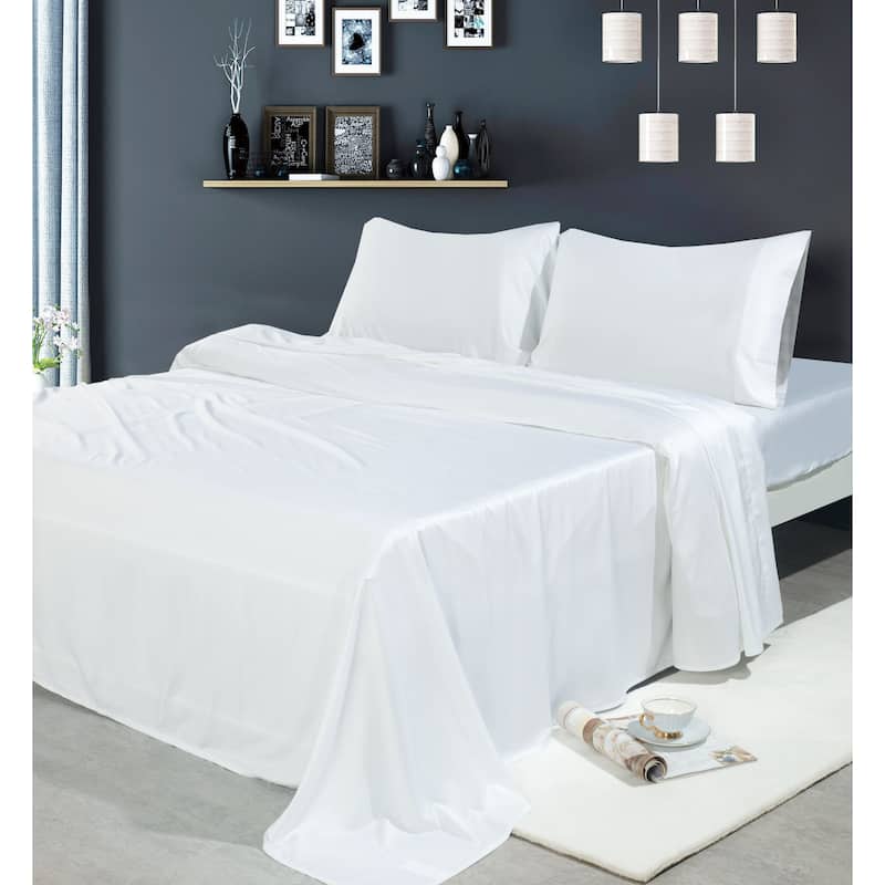 Fabstyles Metro Bamboo Sheet Set 4 Pieces With Deep Pocket