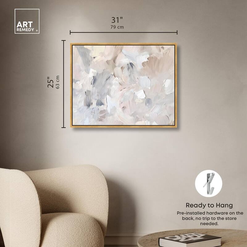Soft Colors Fade II Canvas by Art Remedy