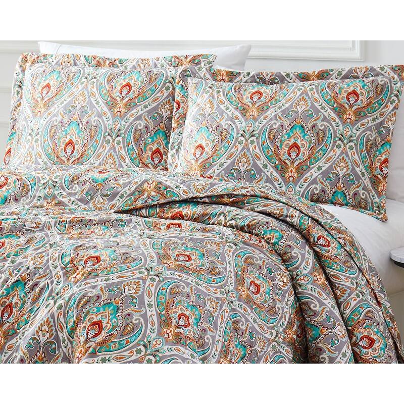 Georgetown Monaco 3-Piece Reversible Quilt Set in King