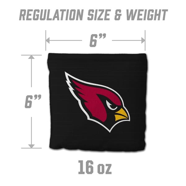 Arizona Cardinals NFL Dual Sided Pro Stop & Slide Cornhole Bags