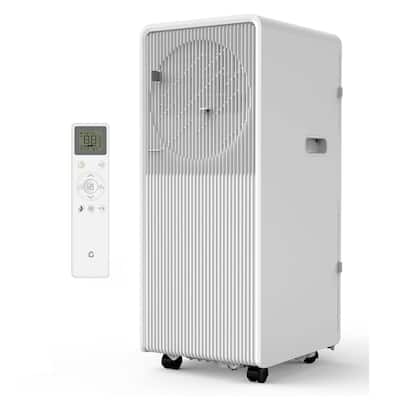 8000 Btus Portable Air Conditioner with Cool, Fan, Dehumidifier for Bedroom, Office - N/A