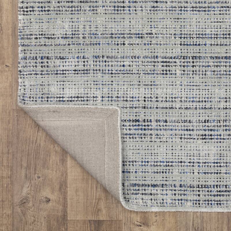 Style Haven Corey Textural Stripe Wool and Viscose Hand-tufted Rug