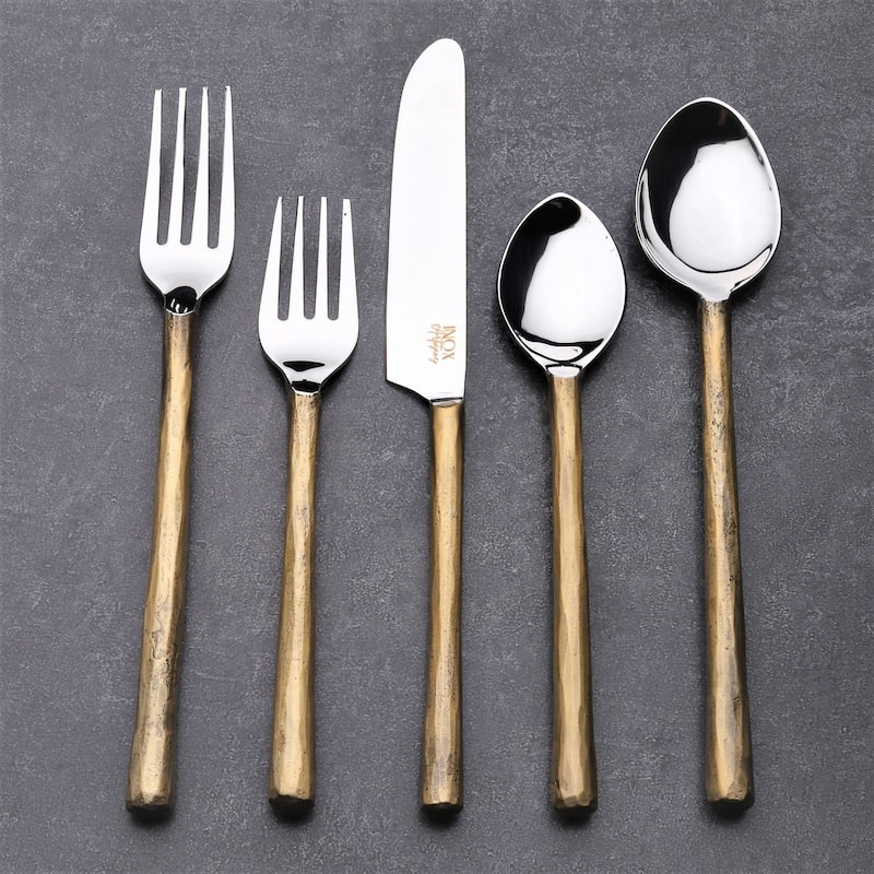 INOX Camellia Flatware 20 Pc. Place Setting (Serves 4)