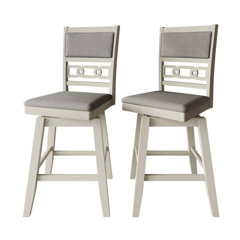 CraftPorch Luxury Swivel Counter Chair with Round Table