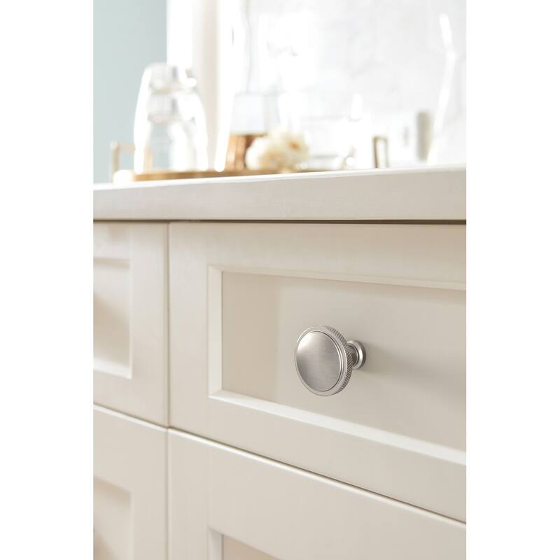Amerock BP37740 Faraday 1-1/4" Knurled Mushroom Cabinet Knob
