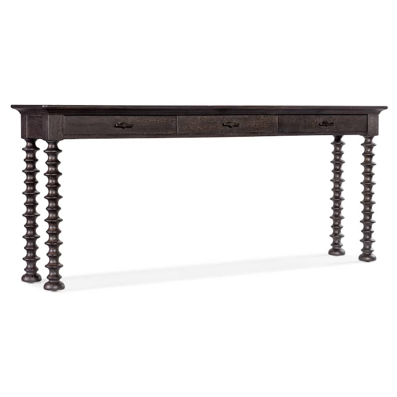 Hooker Furniture 6700-80361 Big Sky 76" Wide Maple Table - Charred Timber