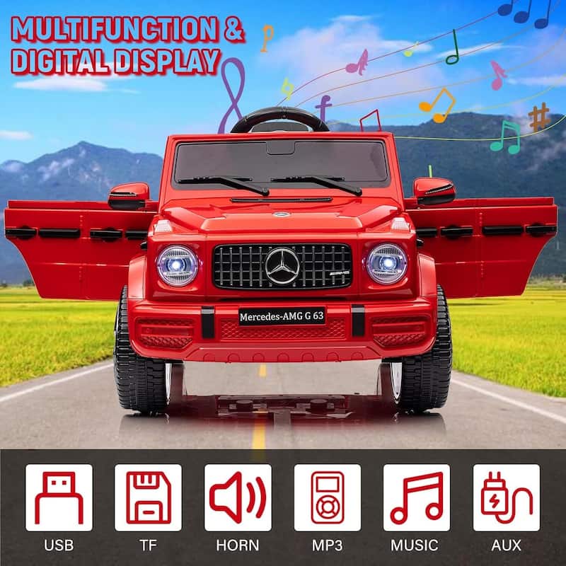 Licensed Mercedes Benz G63 Kids Car