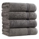 preview thumbnail 72 of 105, Superior Heritage Egyptian Cotton Absorbent Bath Towel Set of 4