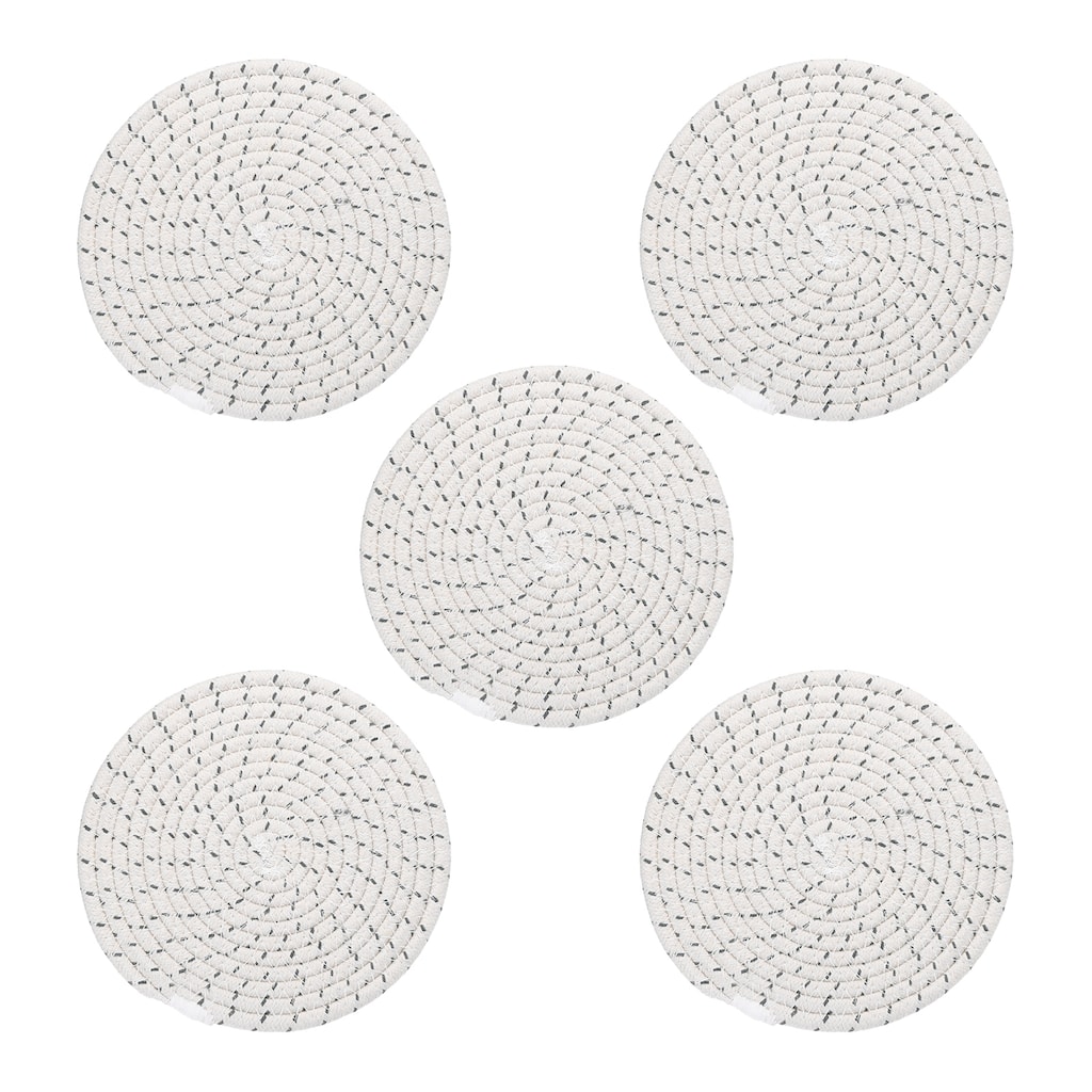 5Pcs Trivets for Hot Dishes 8 Inch for Hot Pots and Pans