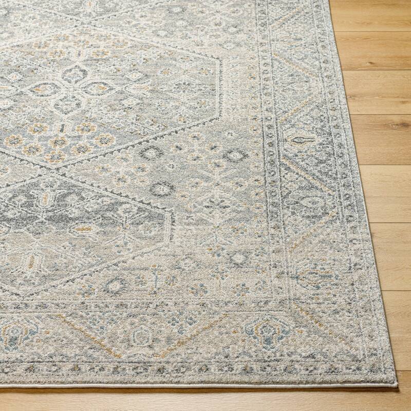 Livabliss Alpharetta Classic Border Area Rug