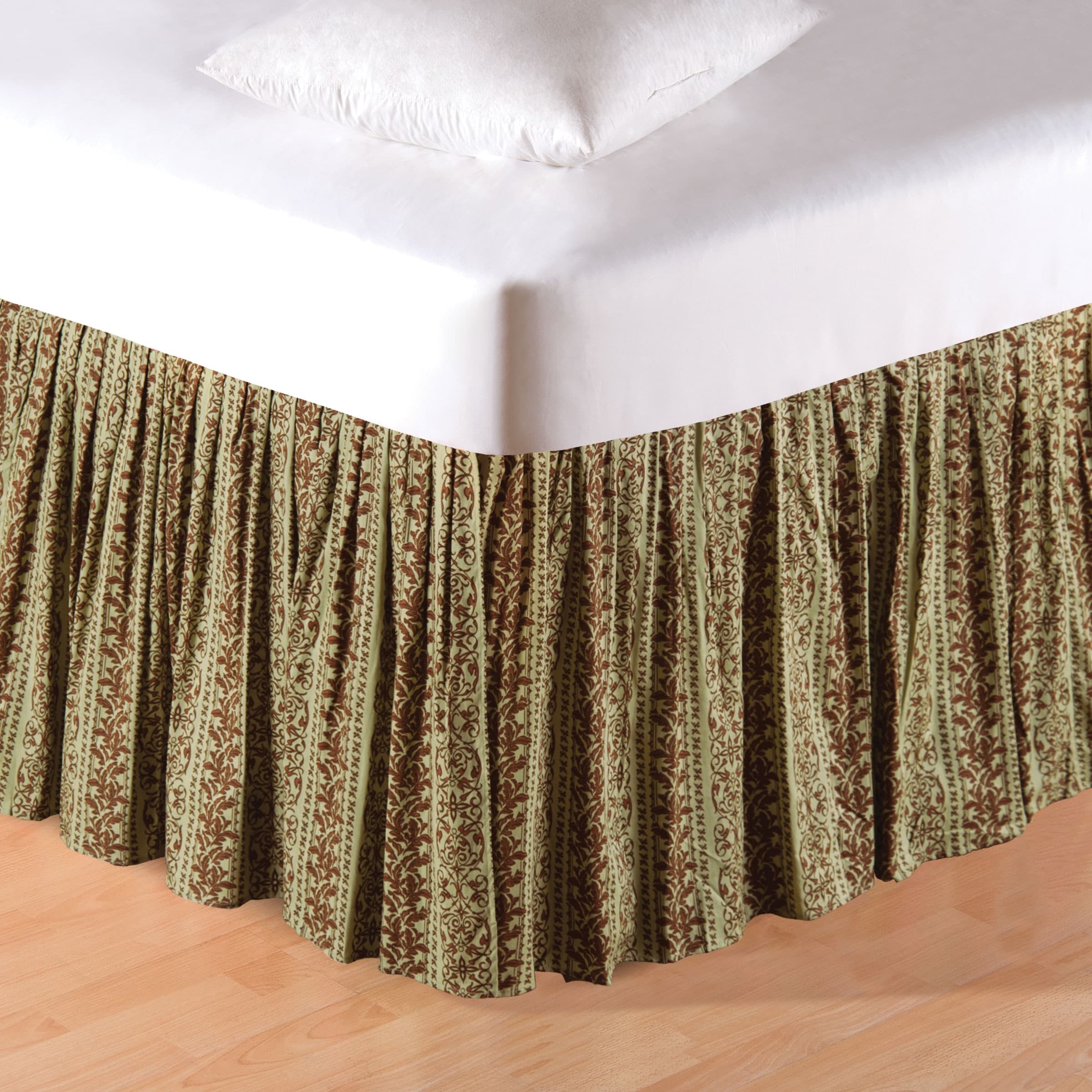 Mid length satin skirts queen 18 inch drop clearance
