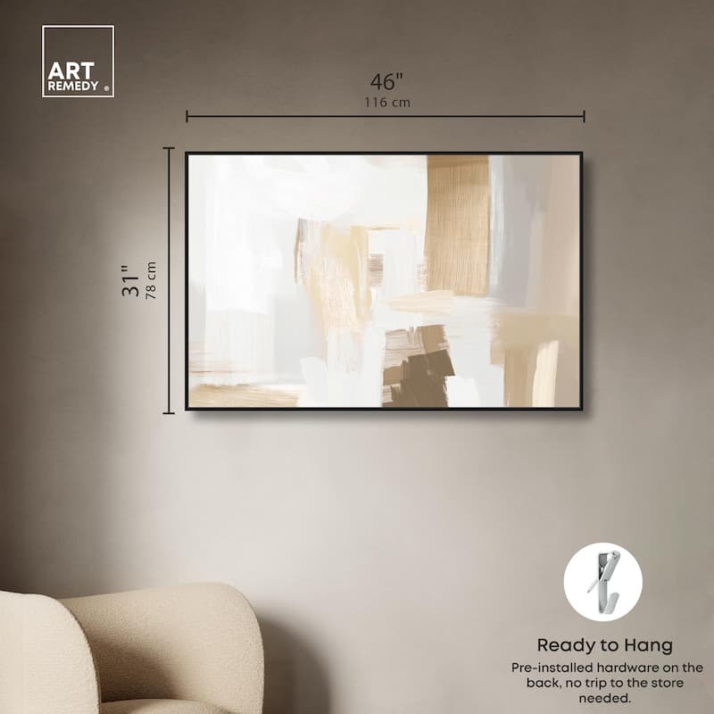 Honeycomb Hues II Canvas by Art Remedy