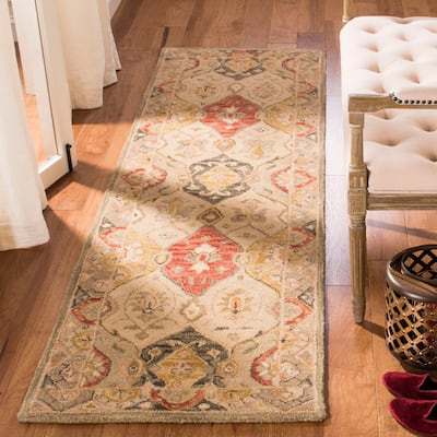 SAFAVIEH Handmade Antiquity Eman Traditional Oriental Wool Rug